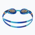 Kinder Schwimmbrille TYR Swimple Tie Dye Mirrored blau / multi 4