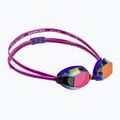 Damen-Schwimmbrille TYR Blackops 140 Ev Racing verspiegelt lila/rosa