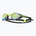 TYR Tracer-X Elite Racing Verspiegelt schwarz/kalk Schwimmbrille