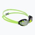 TYR Stealth-X Performance Verspiegelte Schwimmbrille in Limette