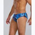 Herren-Badehose TYR Durafast Elite Waveform Brief blue 4