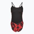 Damen-Einteiliger Badeanzug TYR Durafast Elite Waveform Cutoutfit red 2