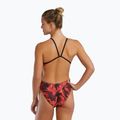 Damen-Einteiliger Badeanzug TYR Durafast Elite Waveform Cutoutfit red 5