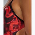 Damen-Einteiliger Badeanzug TYR Durafast Elite Waveform Cutoutfit red 8