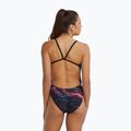 Einteiliger Damen-Badeanzug Tyr Durafast Elite Magmata Cutoutfit gold/multi/rainbow 2