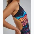 Einteiliger Damen-Badeanzug Tyr Durafast Elite Magmata Cutoutfit gold/multi/rainbow 7