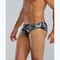 Herren-Schwimmslip TYR Durafast Elite Waveform Brief titanium 3