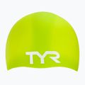 Badekappe TYR Wrinkle Free Silicone limelight
