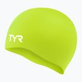 Badekappe TYR Wrinkle Free Silicone limelight