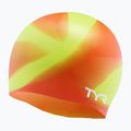 Kinder-Badekappe TYR Tiedye Silicone Multicolor Jr lime/multi