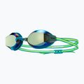 Schwimmbrille TYR Blackops 140 Ev Racing Mirrored turquoise/lime