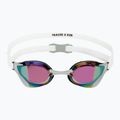 Schwimmbrille TYR Tracer-X RZR Mirrored White/Grey 2