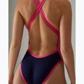 Damen Badeanzug einteilig TYR Durafast Elite Wide Strap Openbackfit navy/pink 6