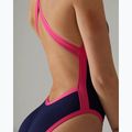 Damen Badeanzug einteilig TYR Durafast Elite Wide Strap Openbackfit navy/pink 8