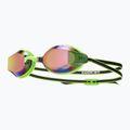 Schwimmbrille TYR Blackops 140 Ev Racing Mirrored bright green/black