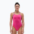 Damen-Einteiler Badeanzug Tyr Multistrap Cutoutfit Durafast Elite pink/multi