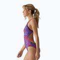 Damen-Einteiler Badeanzug Tyr Cutoutfit Hodori orange/purple 4