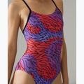 Damen-Einteiler Badeanzug Tyr Cutoutfit Hodori orange/purple 5