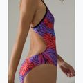 Damen-Einteiler Badeanzug Tyr Cutoutfit Hodori orange/purple 8