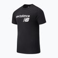 Herren New Balance Classic Core Logo T-shirt schwarz