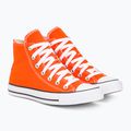Converse Chuck Taylor All Star Hi orange/weiß/schwarz Turnschuhe 4
