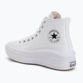 Damen-Turnschuhe Converse Chuck Taylor All Star Move Platform Leather white 3
