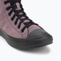Sneaker Converse Chuck Taylor All Star Hi Suede Faux Fur grey/purple 7