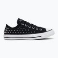 Chuck Taylor All Star Studded schwarz/silbern/weiß Kinderturnschuhe 2