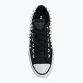 Chuck Taylor All Star Studded schwarz/silbern/weiß Kinderturnschuhe 5