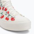 Turnschuhe Damen Converse Chuck Taylor All Star Lift Platform Cherries Hi egret/red/green 7