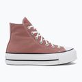 Damen-Turnschuhe Converse Chuck Taylor All Star Lift Hi light saddle/natural ivory 2