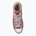 Damen-Turnschuhe Converse Chuck Taylor All Star Lift Hi light saddle/natural ivory 5