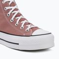 Damen-Turnschuhe Converse Chuck Taylor All Star Lift Hi light saddle/natural ivory 7