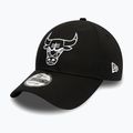 Neue Era NBA Liga wesentlich 9Forty Chicago Bulls Kappe schwarz