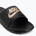 Damenbadelatschen Nike Victori One Slide black/black/metallic red bronze 7