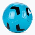 Nike Pitch Training Fußball hellblau fury/schwarz/weiß Größe 4 2