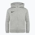 Kinder Nike Park 20 Full Zip Hoodie dk grau heather/schwarz