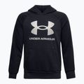 Under Armour Kinder Trainings Sweatshirt Rival Fleece Hoodie schwarz 1357585-001