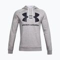 Under Armour Herren Hoodie Rival Fleece Big Logo Hd grau 1357093 5