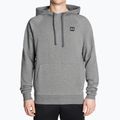 Männer unter Rüstung Rival Hoodie Pech grau Licht heather/onyx weiß Sweatshirt 2