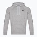 Herren Under Armour Rival Hoodie mod grau hell heather/schwarz Sweatshirt 8