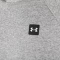 Herren Under Armour Rival Hoodie mod grau hell heather/schwarz Sweatshirt 10