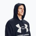 Under Armour Herren Kapuzenpullover Rival Fleece Big Logo Hd navy blau 1357093 4