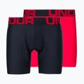 Unter Armour Herren Boxershorts Ua Tech 6In 2er-Pack rot 1363619-600