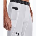 Under Armour HeatGear weiß/schwarze Trainingsleggings für Männer 5