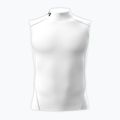 Trainings-T-Shirt Herren Under Armour HG Armour Comp Mock SL castlerock/white