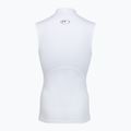 Trainings-T-Shirt Herren Under Armour HG Armour Comp Mock SL castlerock/white 2