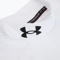 Trainings-T-Shirt Herren Under Armour HG Armour Comp Mock SL castlerock/white 3