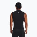 Herren Trainingsshirt Under Armour HG Armour Comp Mock Black/White 3