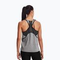 Damen Trainingstank Top Under Armour UA Knockout Mesh Back Tank graphite 1360831 3